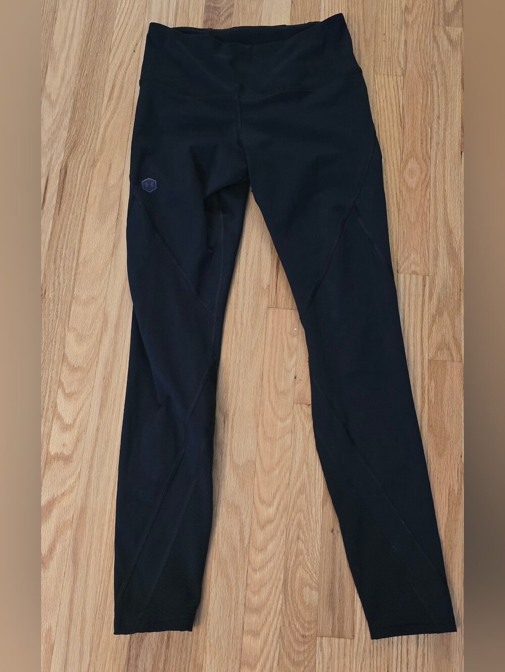 Under Armour Black High-Waist Performance Leggings (Heatgear)